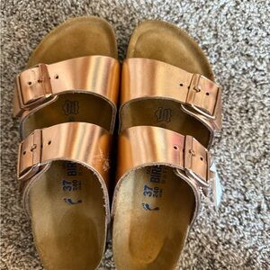 New Birkenstock Sandals - Copper